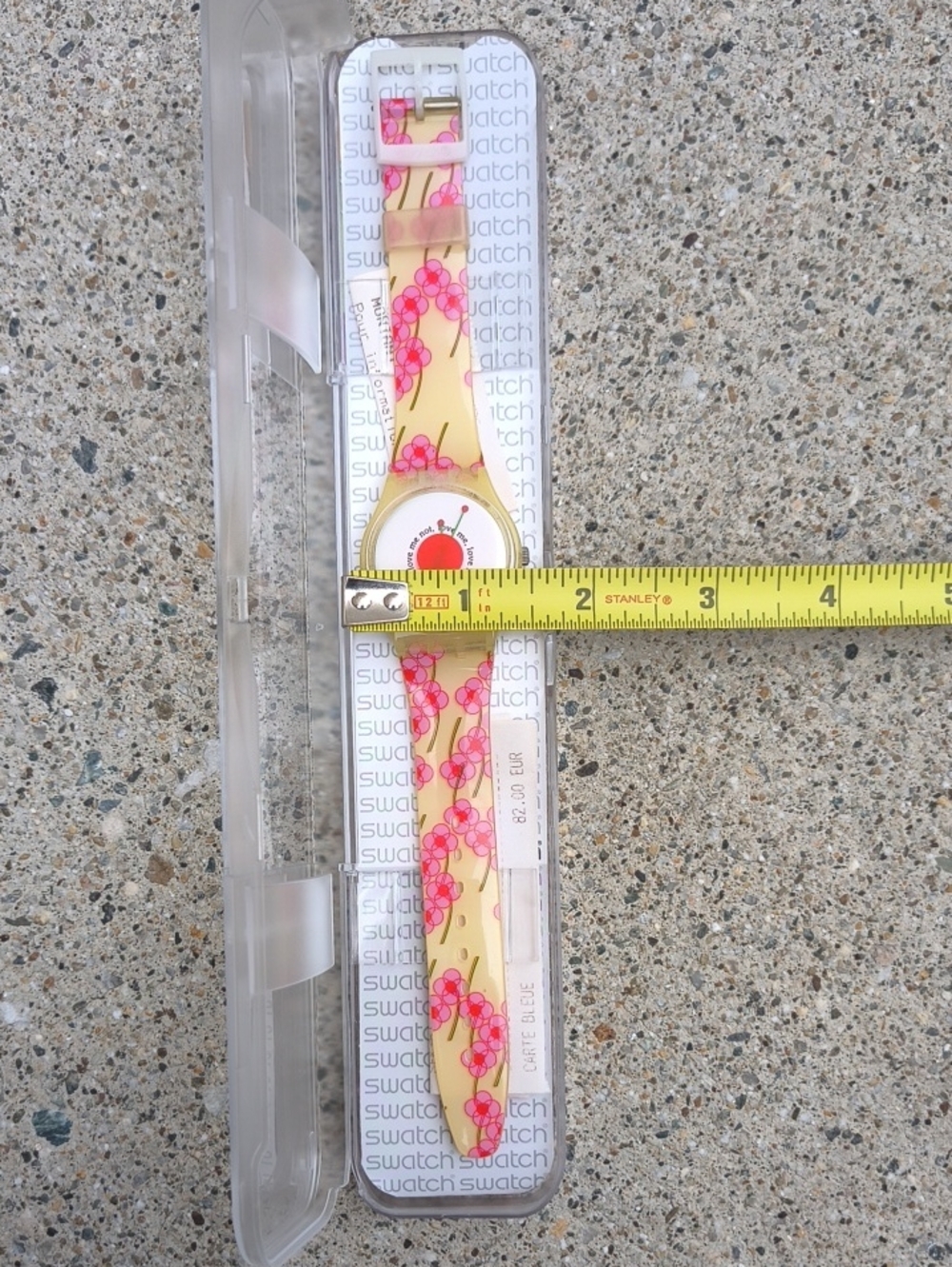 1998 Swatch Originals || Papaveri || Love Me || GW120 - Picture 12 of 14